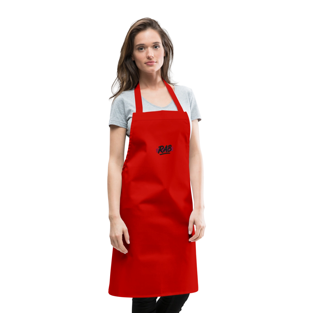 Tablier de cuisine RAB - rouge