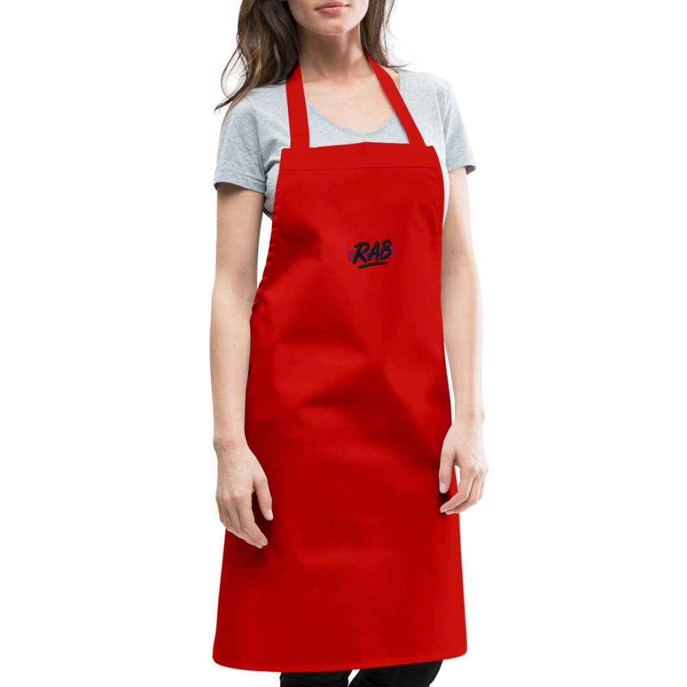 Tablier de cuisine RAB - rouge