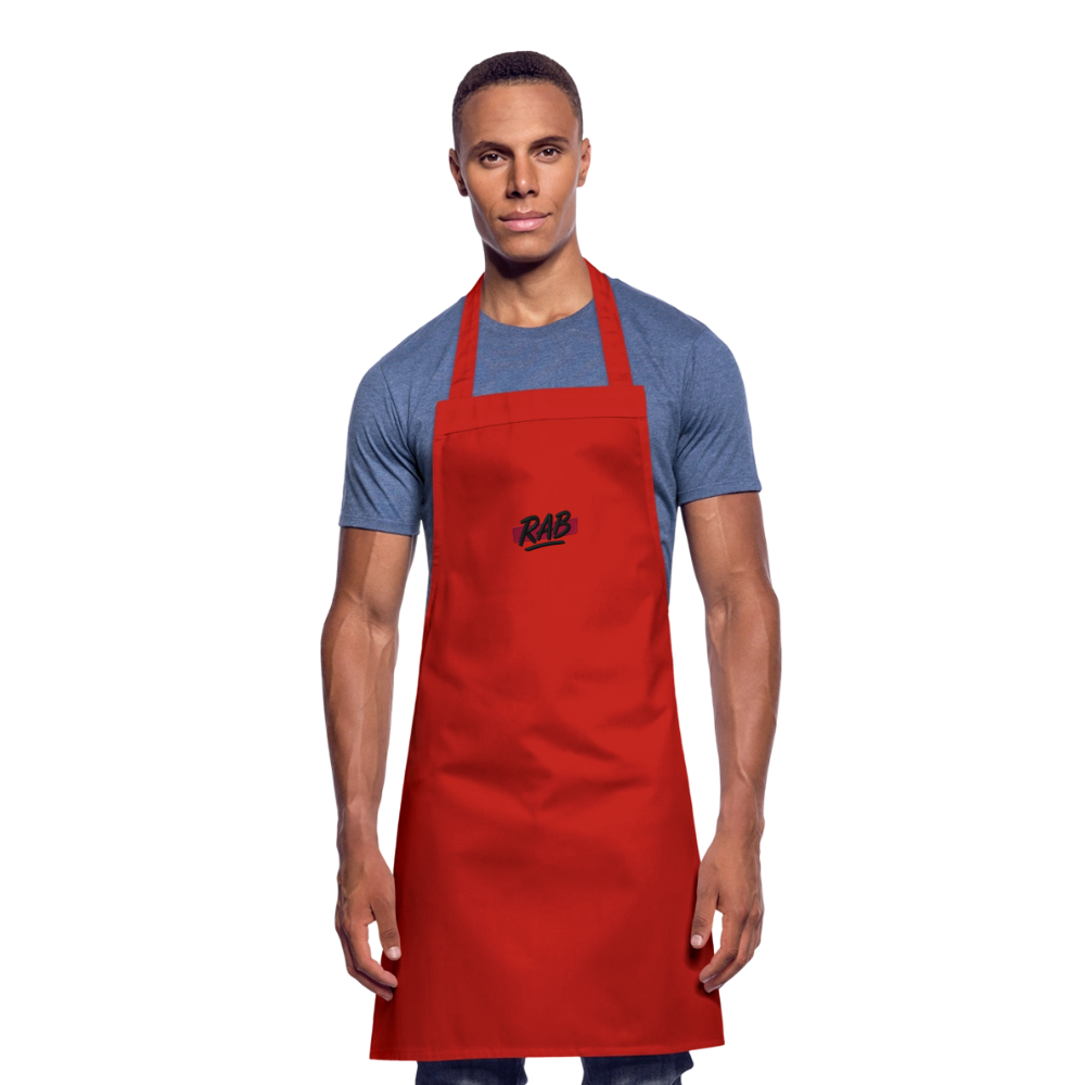 Tablier de cuisine RAB - rouge