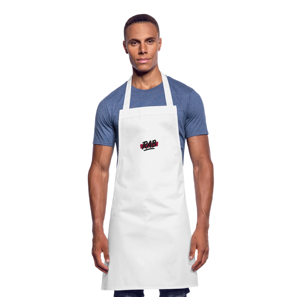 Tablier de cuisine RAB - blanc