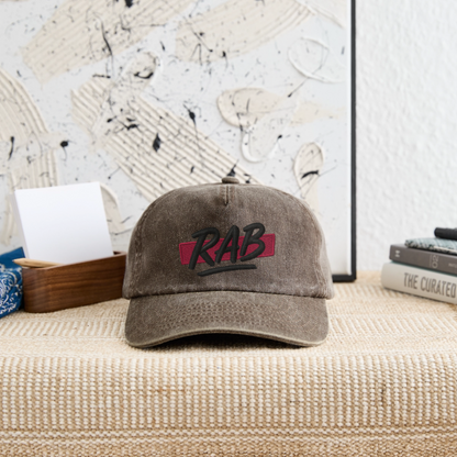 Casquette RAB - marron vintage