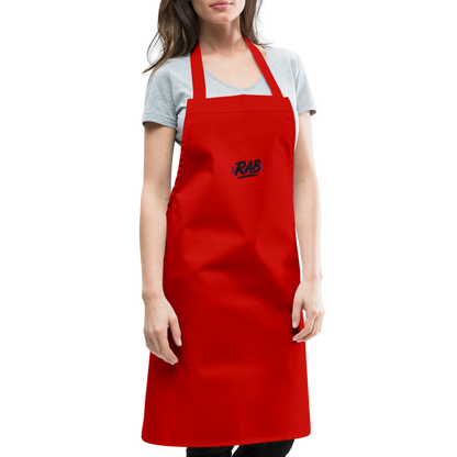Tablier de cuisine RAB - rouge