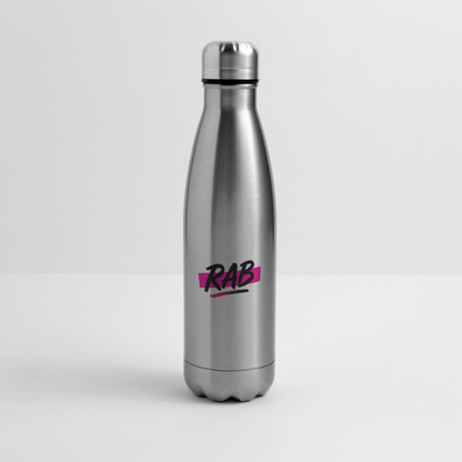 Bouteille isotherme RAB - argent clair