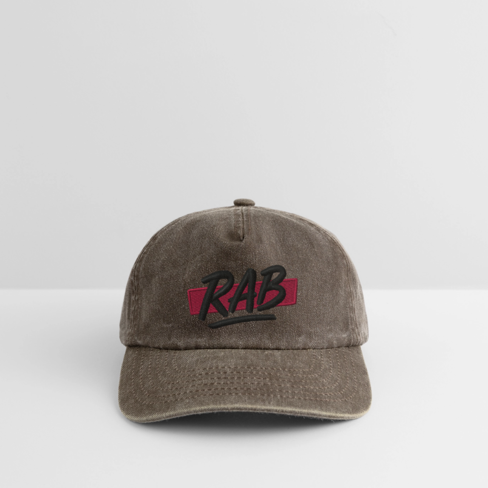 Casquette RAB - marron vintage