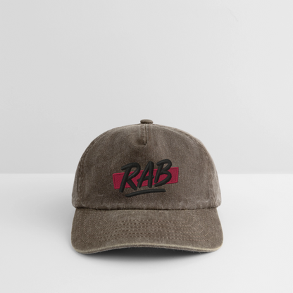 Casquette RAB - marron vintage