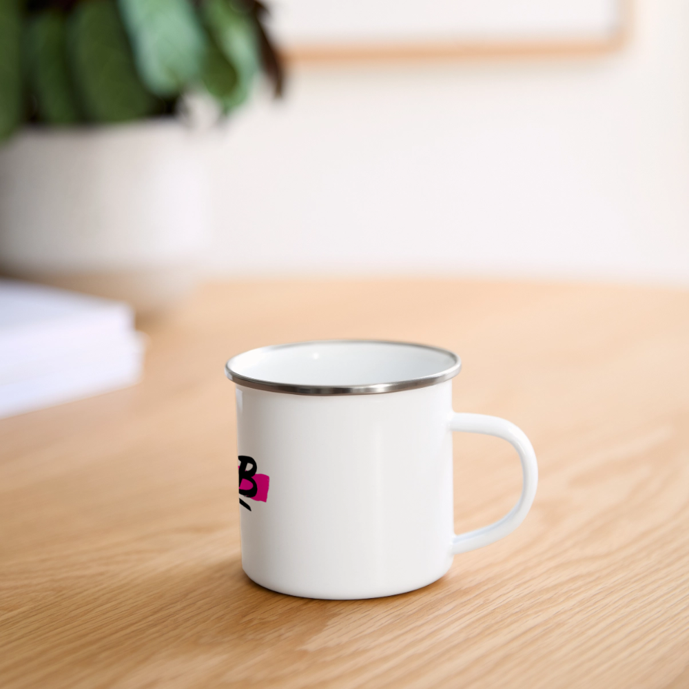 Mug émaillé RAB - blanc