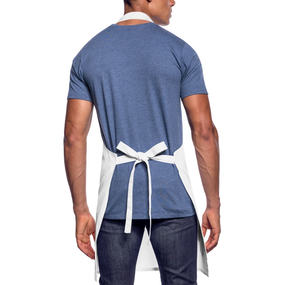 Tablier de cuisine RAB - blanc