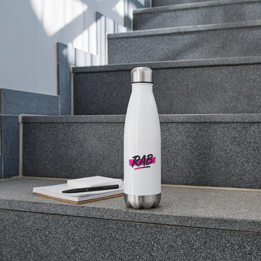 Bouteille isotherme RAB - blanc