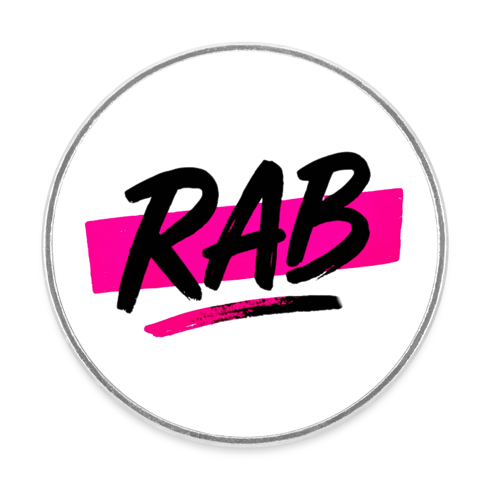 Magnet RAB Rond - blanc