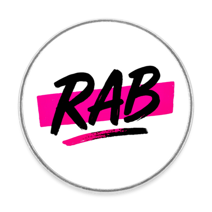 Magnet RAB Rond - blanc