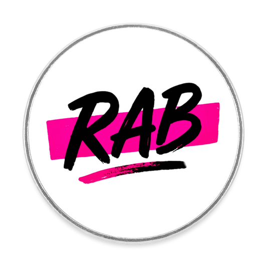 Magnet RAB Rond - blanc