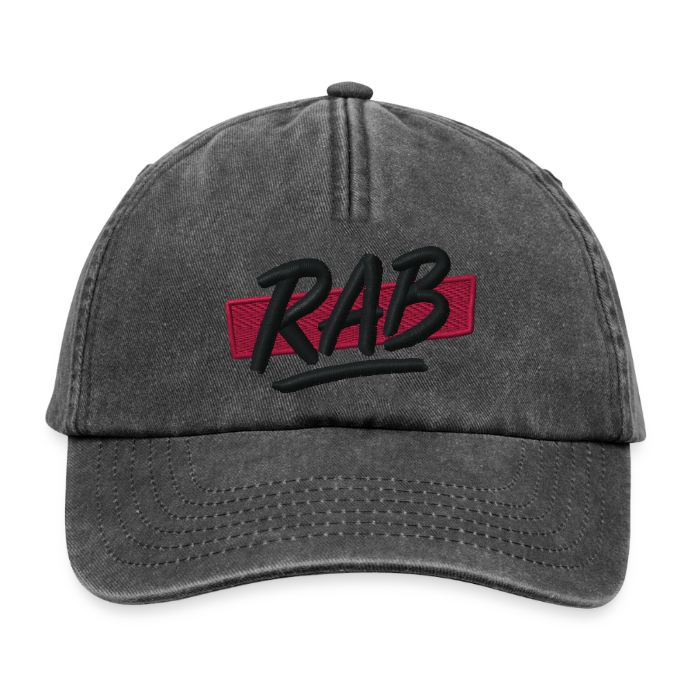 Casquette RAB - noir vintage