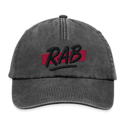 Casquette RAB - noir vintage