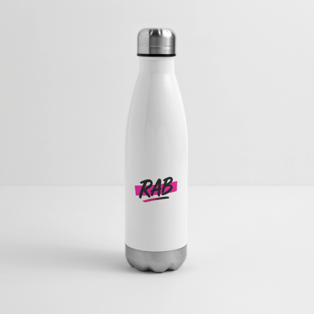Bouteille isotherme RAB - blanc