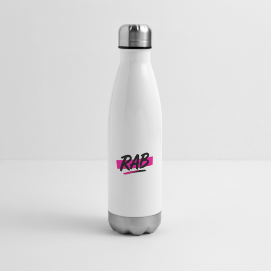 Bouteille isotherme RAB - blanc