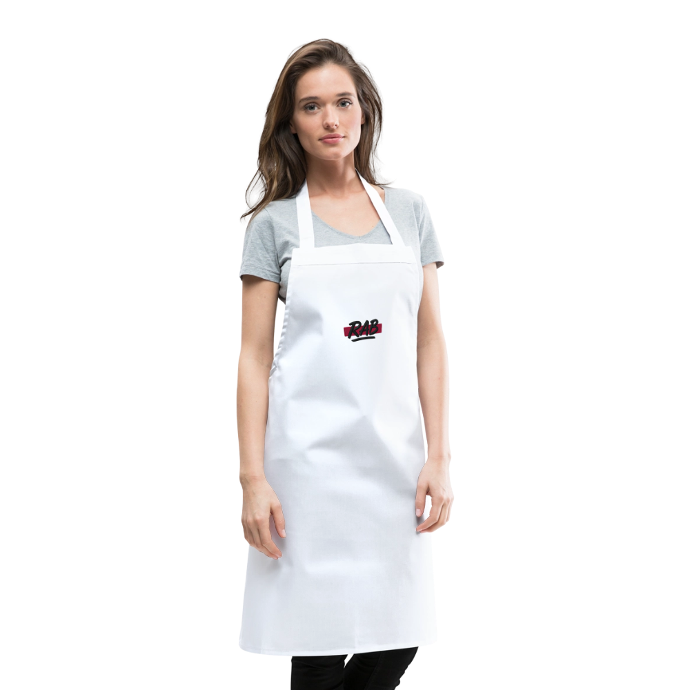 Tablier de cuisine RAB - blanc
