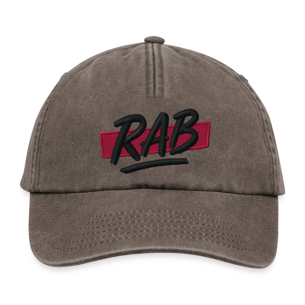 Casquette RAB - marron vintage