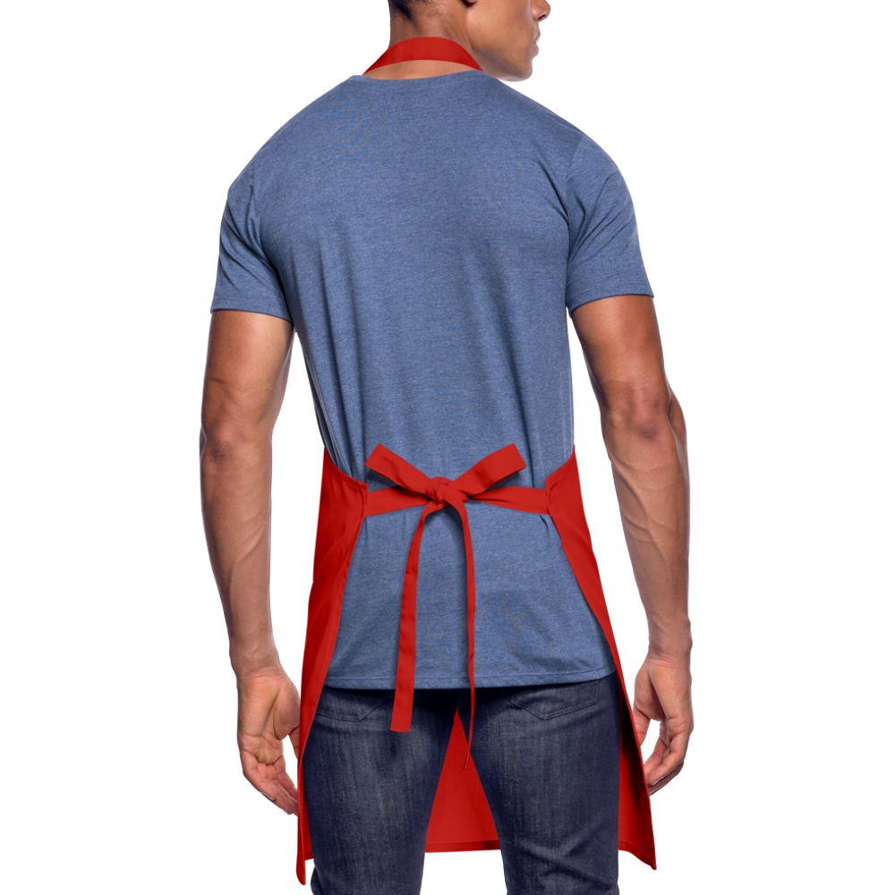 Tablier de cuisine RAB - rouge
