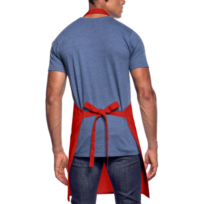 Tablier de cuisine RAB - rouge
