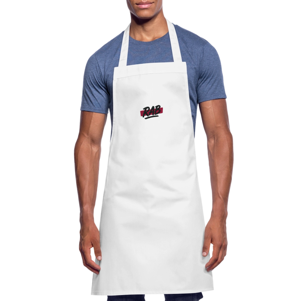 Tablier de cuisine RAB - blanc