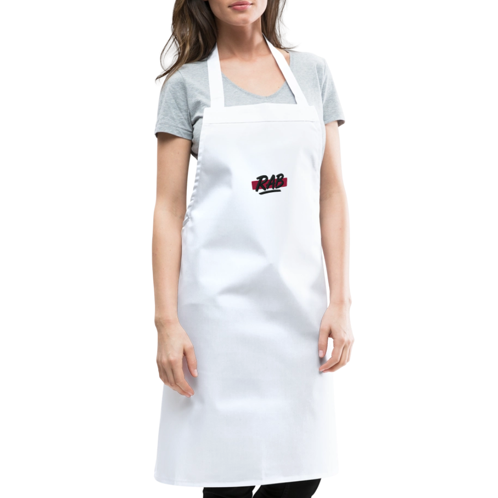 Tablier de cuisine RAB - blanc