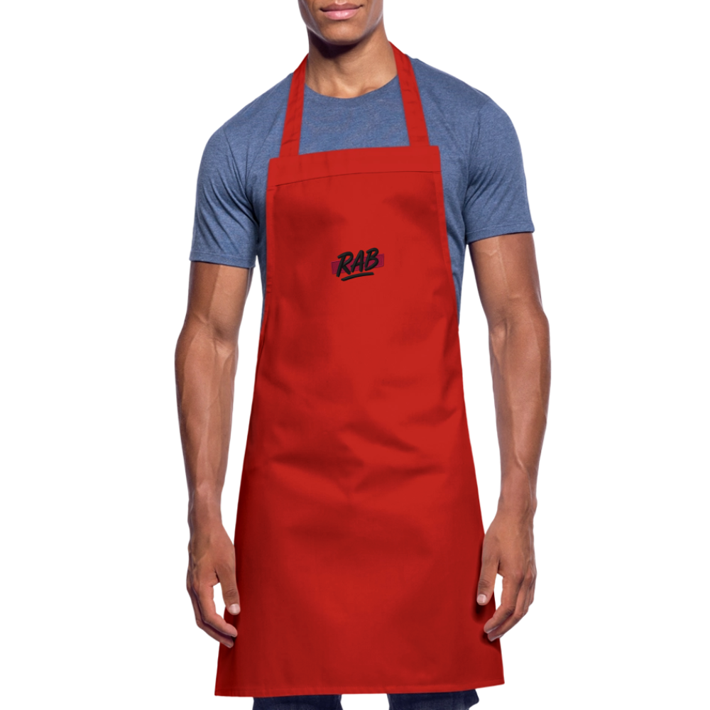 Tablier de cuisine RAB - rouge