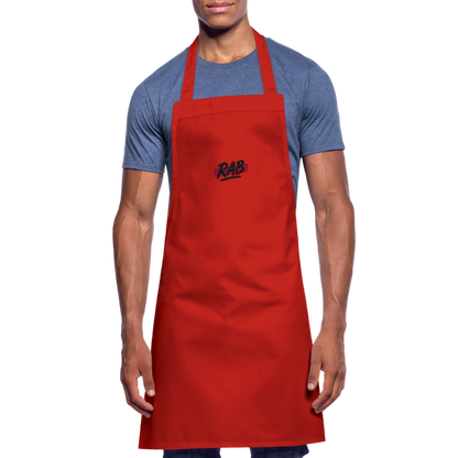 Tablier de cuisine RAB - rouge