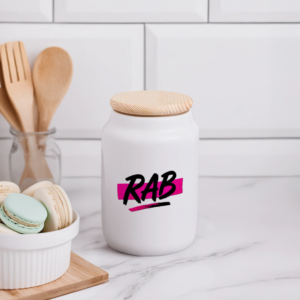 Boite à biscuits RAB - blanc