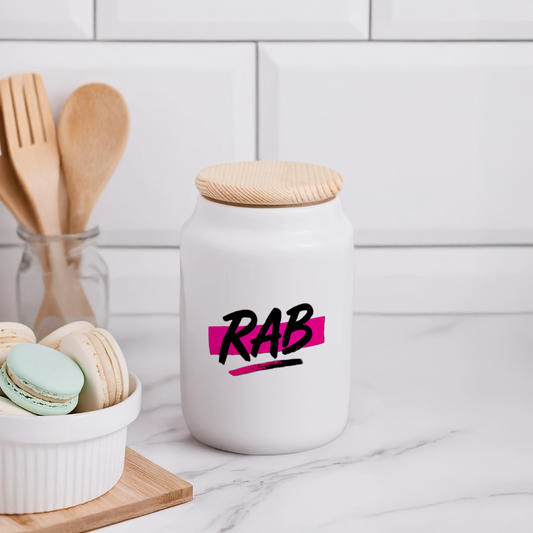 Boite à biscuits RAB - blanc