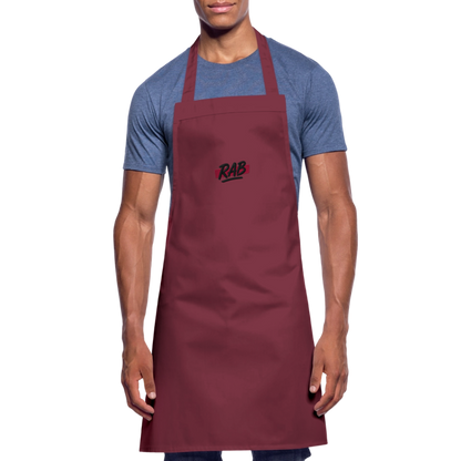 Tablier de cuisine RAB - bordeaux