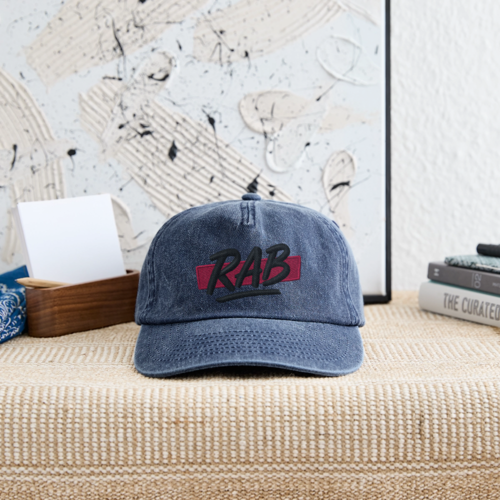 Casquette RAB - vintage bleu jeans
