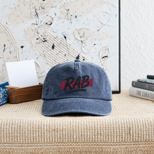 Casquette RAB - vintage bleu jeans