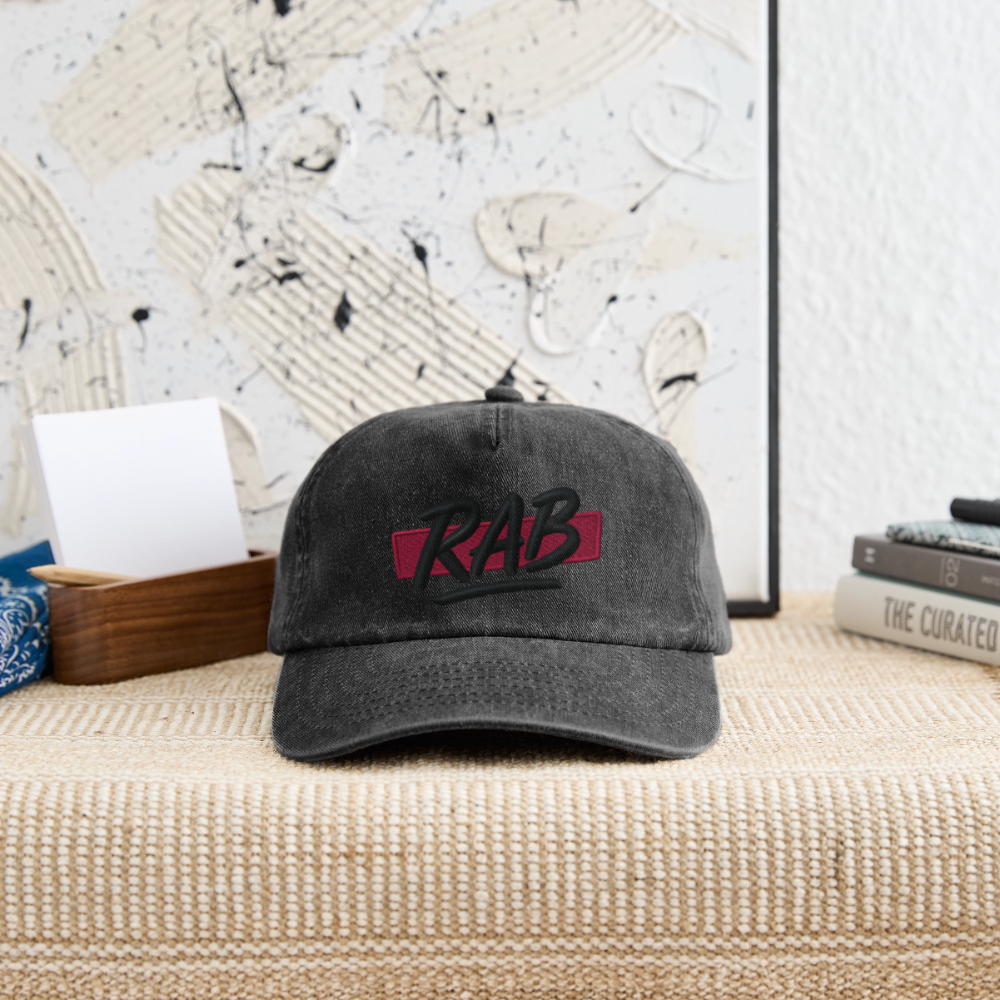 Casquette RAB - noir vintage